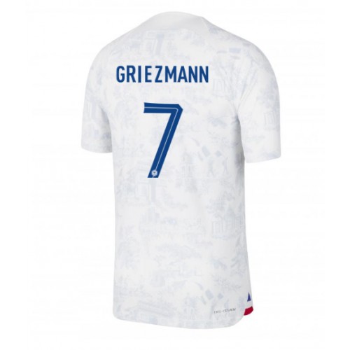 Frankrig Antoine Griezmann #7 Replika Udebanetrøje VM 2022 Kortærmet